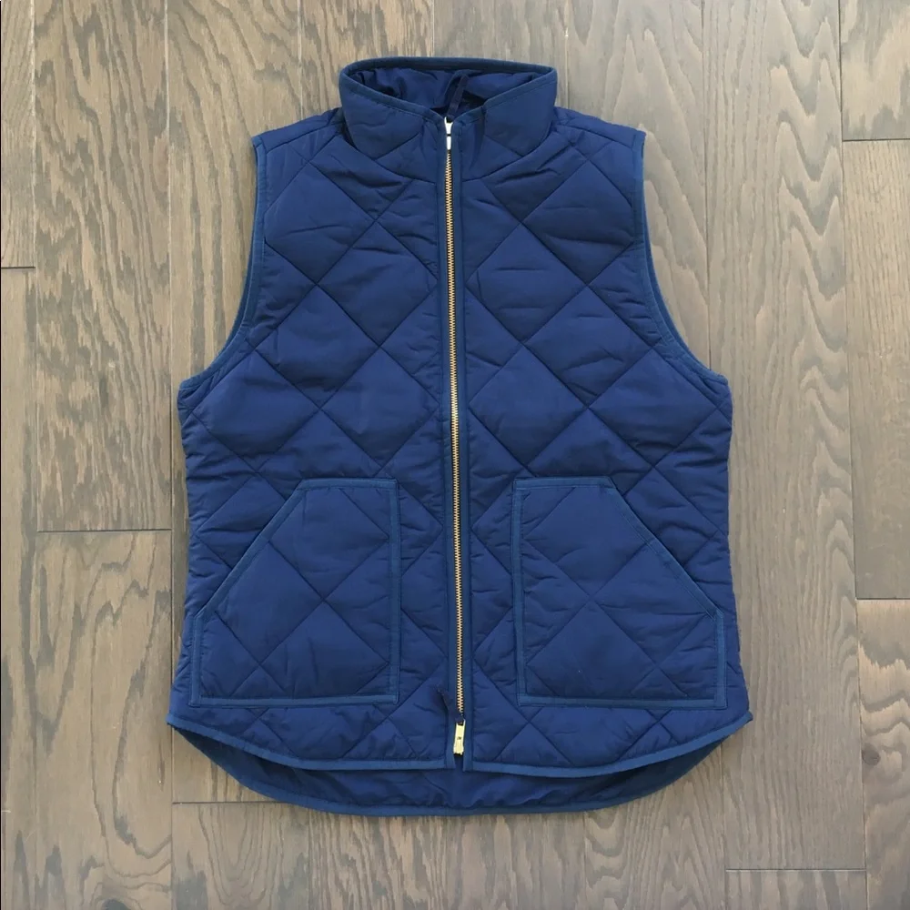J.Crew Factory Quilted Puffer Vest Small NWT